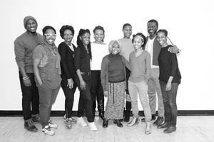 Segun Akande, Ngozi Anyanwu (playwright), Ebbe Bassey, Patrice Johnson, Mfoniso Udofia, Vinie Burrows, Zenzi Williams, Mirirai Sithole, Oberon K.A. Adjepong, and Awoye Timpo (director) @ BroadwayWorld Segun Akande, Ngozi Anyanwu (playwright), Ebbe Bassey, Patrice Johnson, Mfoniso Udofi Photo