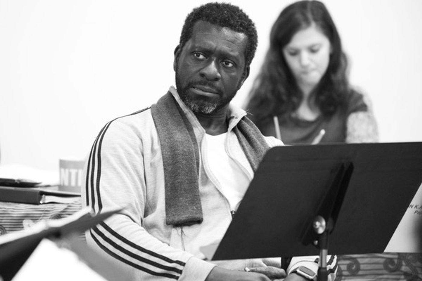 Photo Flash: Inside Rehearsal for THE HOMECOMING QUEEN at Atlantic Theater Company  Image