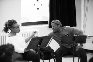 Mfoniso Udofia and Segun Akande @ BroadwayWorld Mfoniso Udofia and Segun Akande Photo
