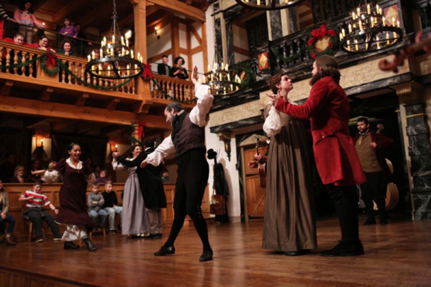 Photo Flash: First Look at A CHRISTMAS CAROL at the Blackfriars Playhouse Photo Flash: First Look at A CHRISTMAS CAROL at the Blackfriars Playhouse Image