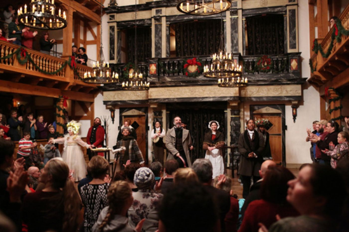 Photo Flash: First Look at A CHRISTMAS CAROL at the Blackfriars Playhouse Photo Flash: First Look at A CHRISTMAS CAROL at the Blackfriars Playhouse Image