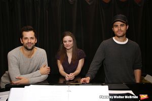 Robert Fairchild, Mia Vallet and Paul Wesley @ BroadwayWorld Robert Fairchild, Mia Vallet and Paul Wesley Photo