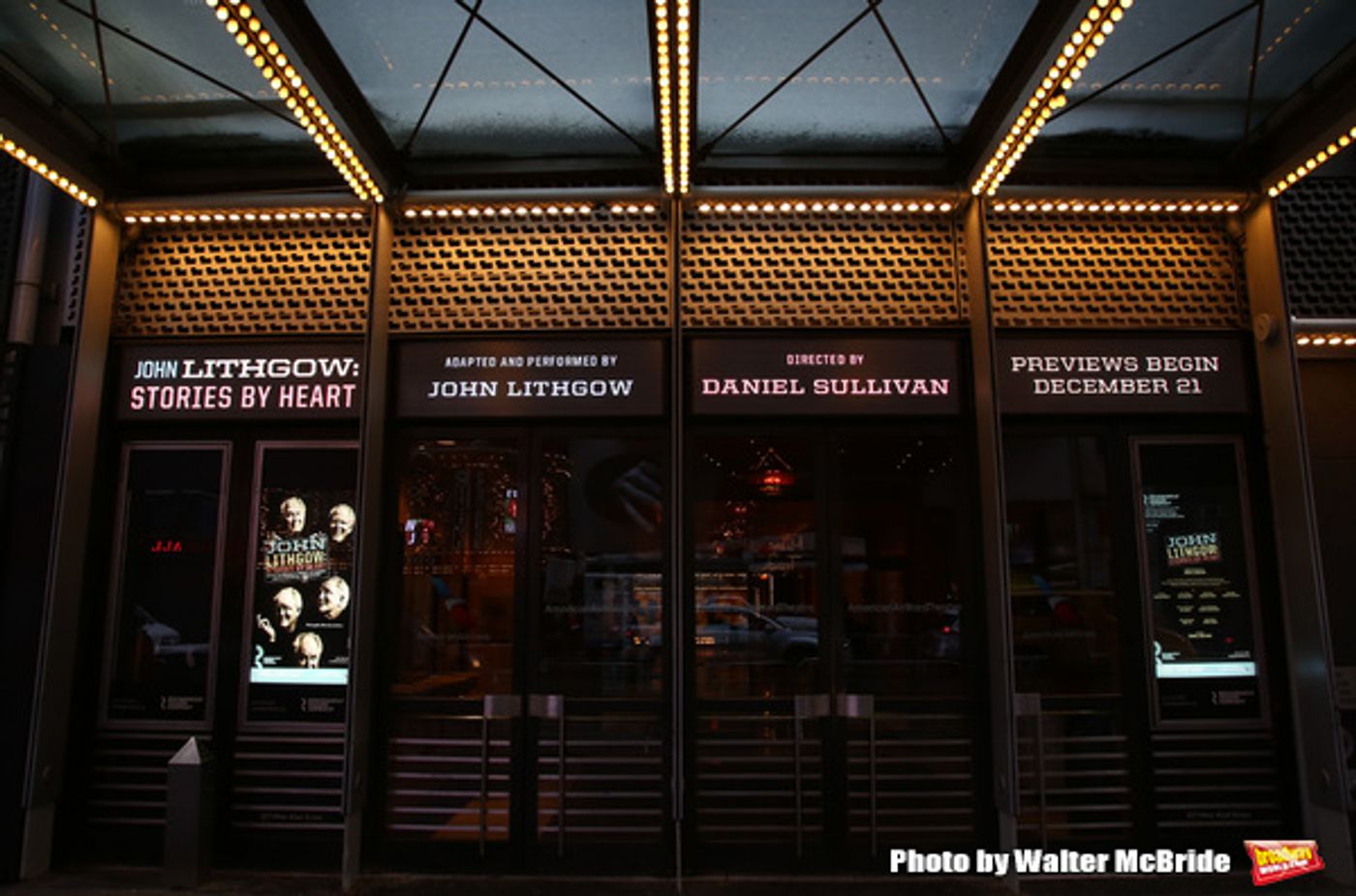 Up on the Marquee: JOHN LITHGOW: STORIES BY HEART Up on the Marquee: JOHN LITHGOW: STORIES BY HEART Image