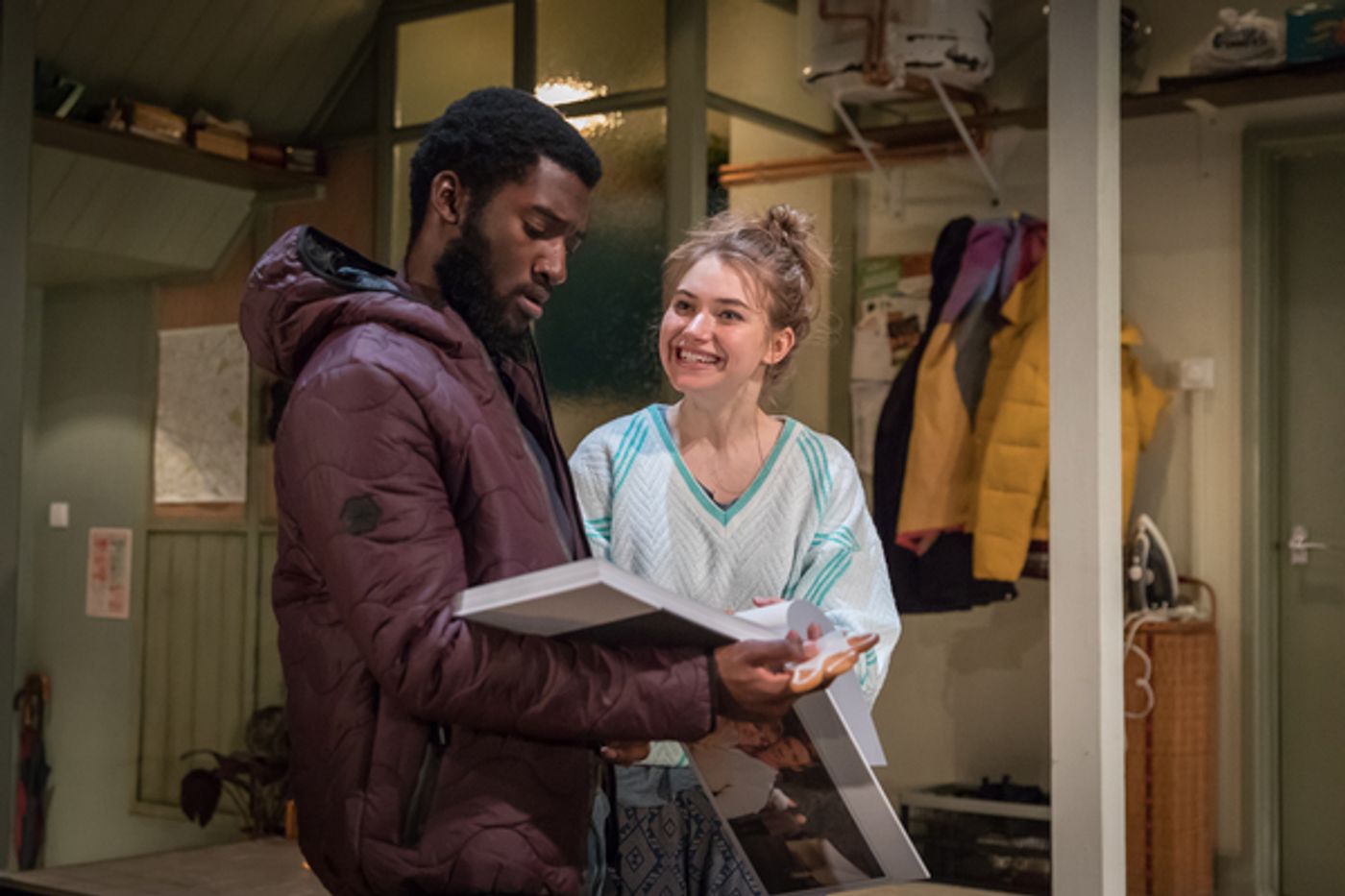 Photo Flash: First Look at James Norton and Imogen Poots in BELLEVILLE  Image