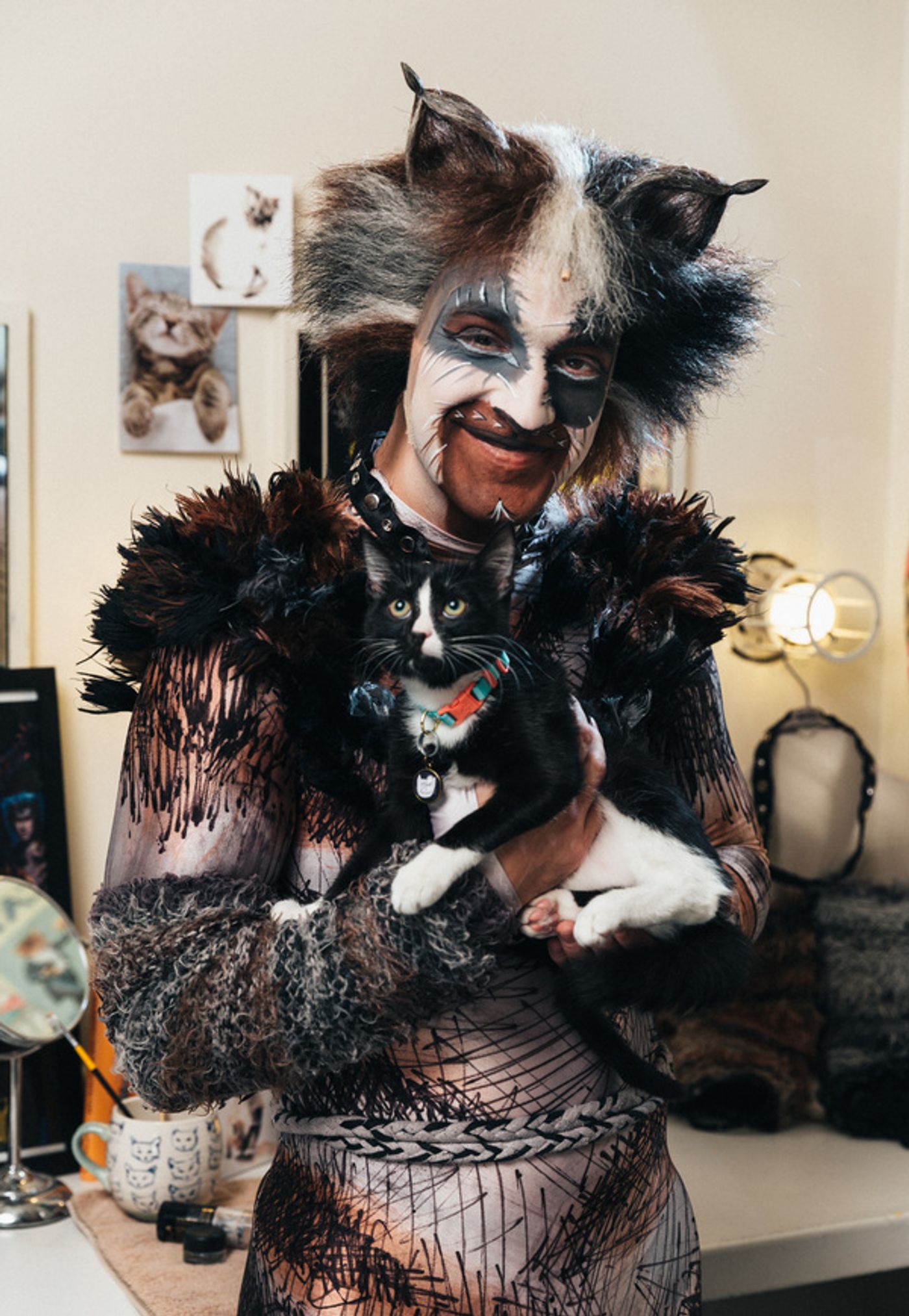Photo Flash: Mamie Parris and the Cast of CATS Pose with Adorable, Adoptable Felines Photo Flash: Mamie Parris and the Cast of CATS Pose with Adorable, Adoptable Felines Image