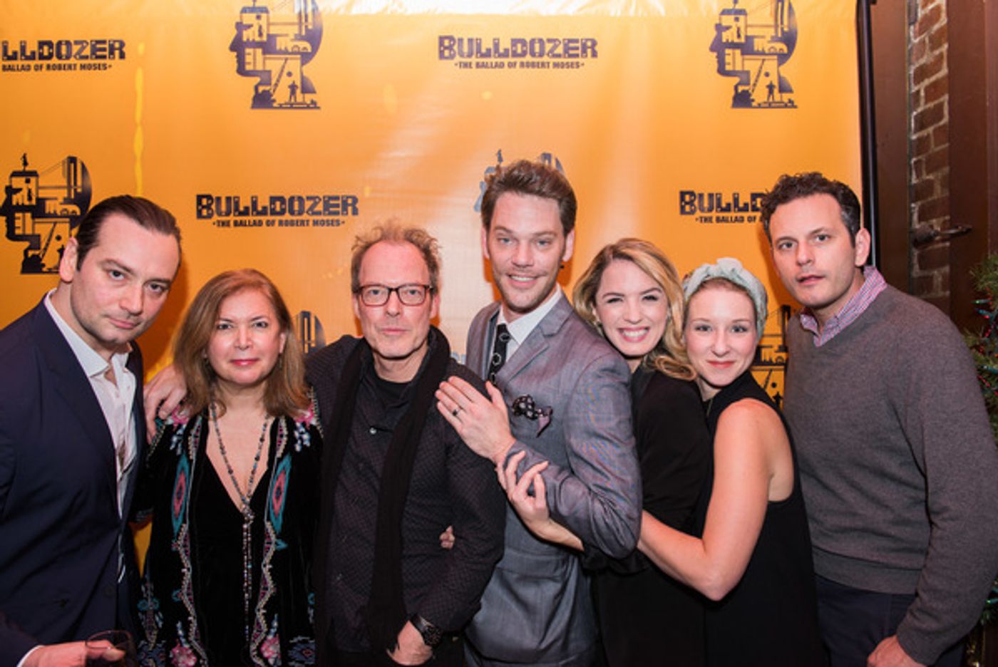 Photo Flash: Constantine Maroulis and More Celebrate BULLDOZER: THE BALLAD OF ROBERT MOSES Opening Off-Broadway  Image