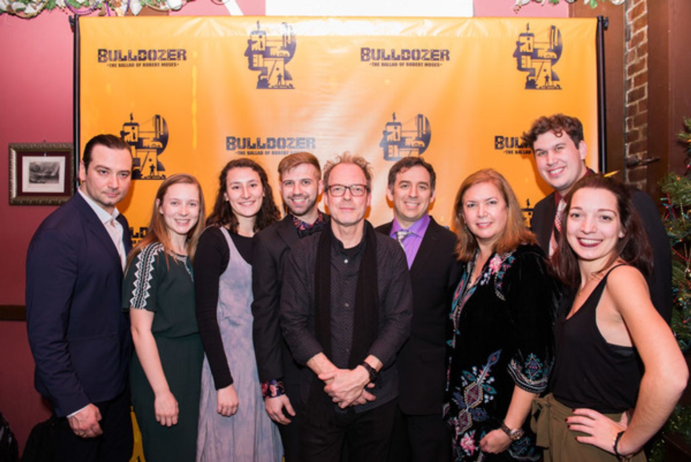 Photo Flash: Constantine Maroulis and More Celebrate BULLDOZER: THE BALLAD OF ROBERT MOSES Opening Off-Broadway  Image