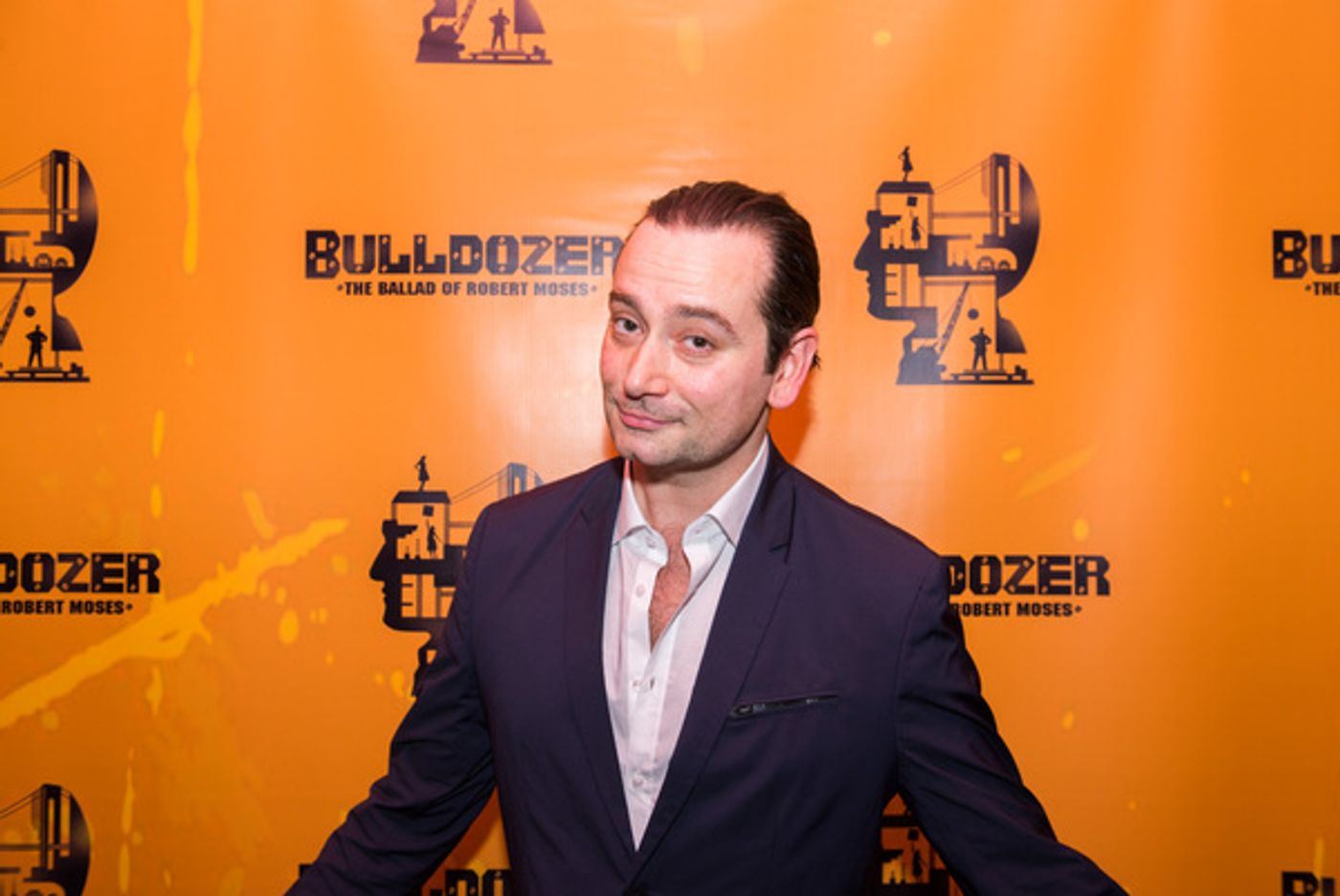 Photo Flash: Constantine Maroulis and More Celebrate BULLDOZER: THE BALLAD OF ROBERT MOSES Opening Off-Broadway  Image