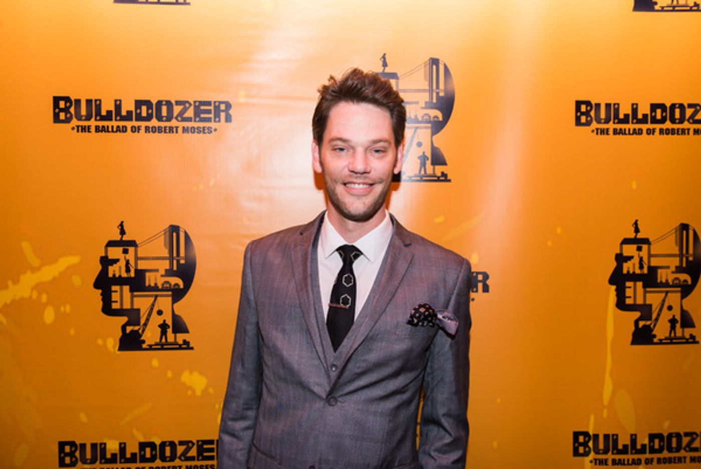 Photo Flash: Constantine Maroulis and More Celebrate BULLDOZER: THE BALLAD OF ROBERT MOSES Opening Off-Broadway  Image
