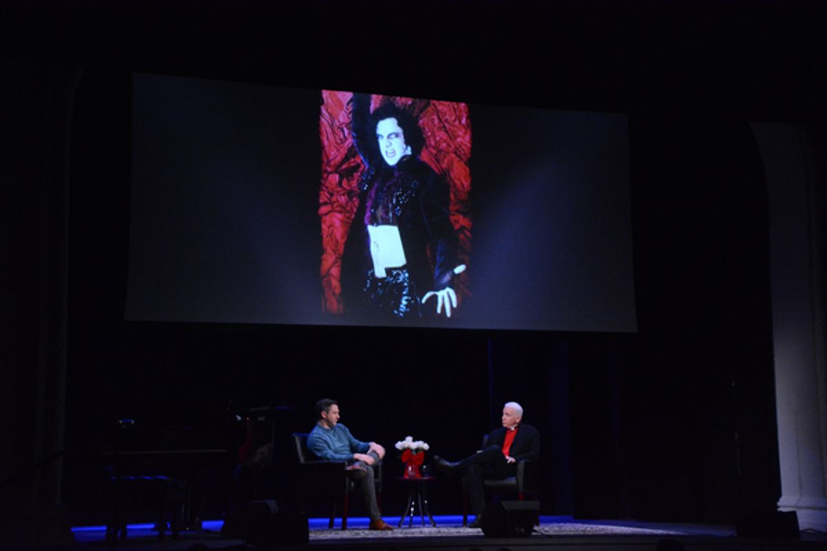 Raul Esparza and Fr. Edward L. Beck, C.P. at 