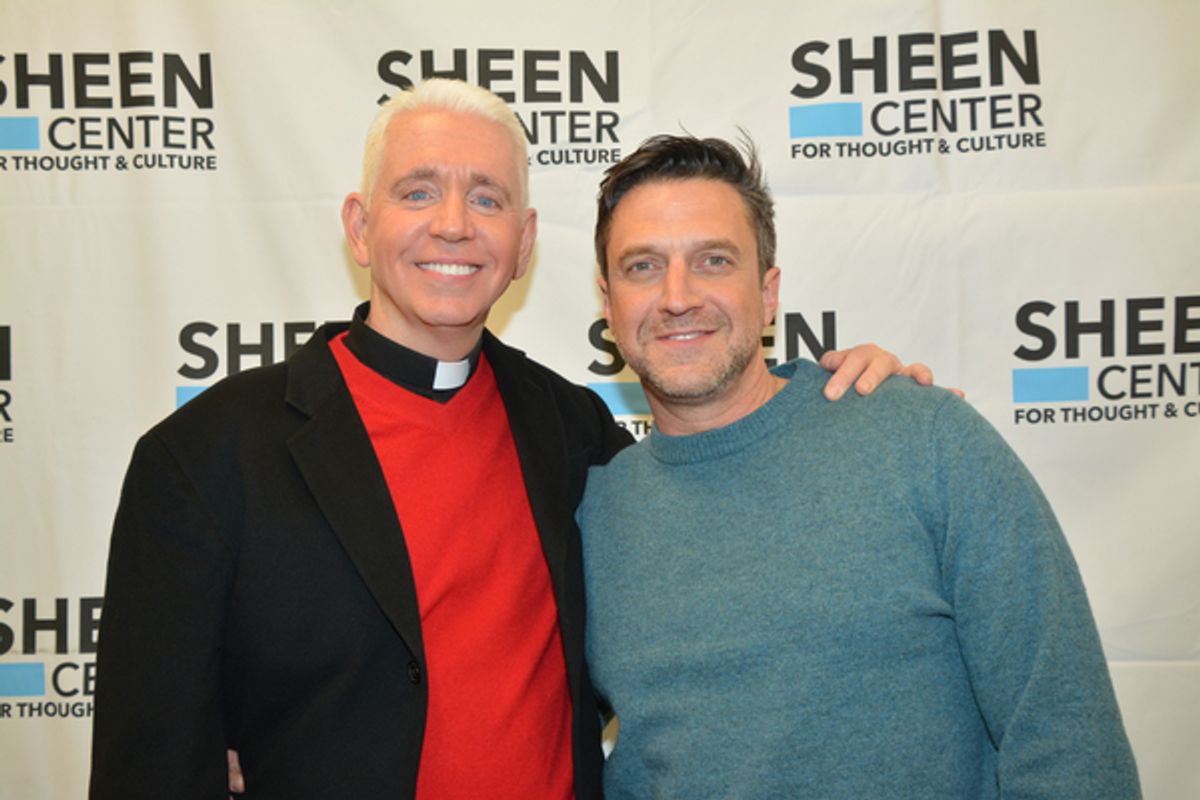 Fr. Edward L. Beck, C.P and Raul Esparza at 