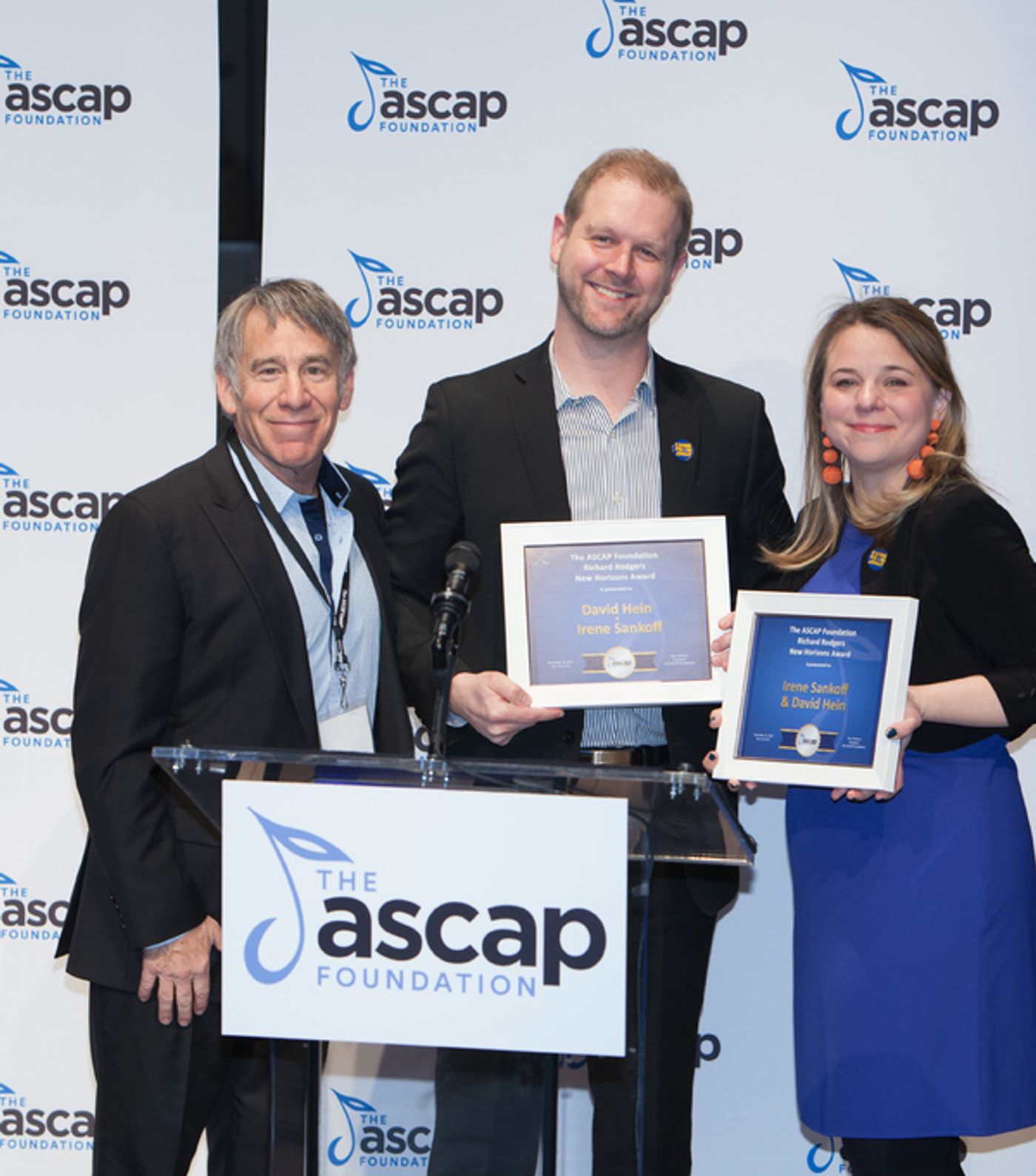 Photo Flash: Jenn Colella, Stephen Schwartz and More Celebrate COME FROM AWAY Writers at ASCAP Ceremony  Image
