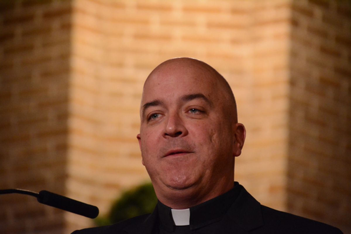 Reverend Monsignor Thomas M. Coogan at Anthony Kearns Performs at The 31st Annual St. Patrick Church Christmas Concert