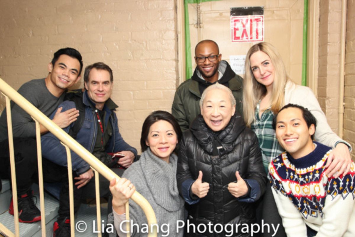 Jason Garcia Ignacio, Murray Bartlett, Celeste Den, Lori Tan Chinn, Emmanuel Brown, Clea Aslip and Jin Ha at 