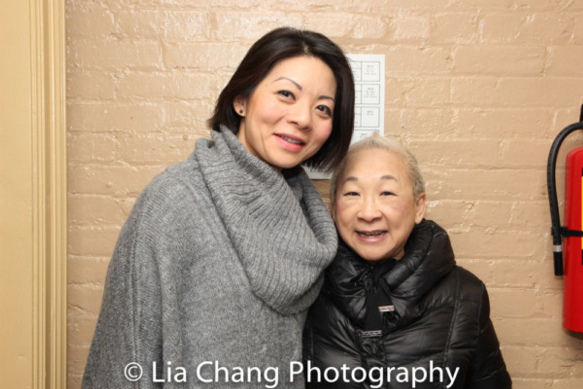 Celeste Den and Lori Tan Chinn at 