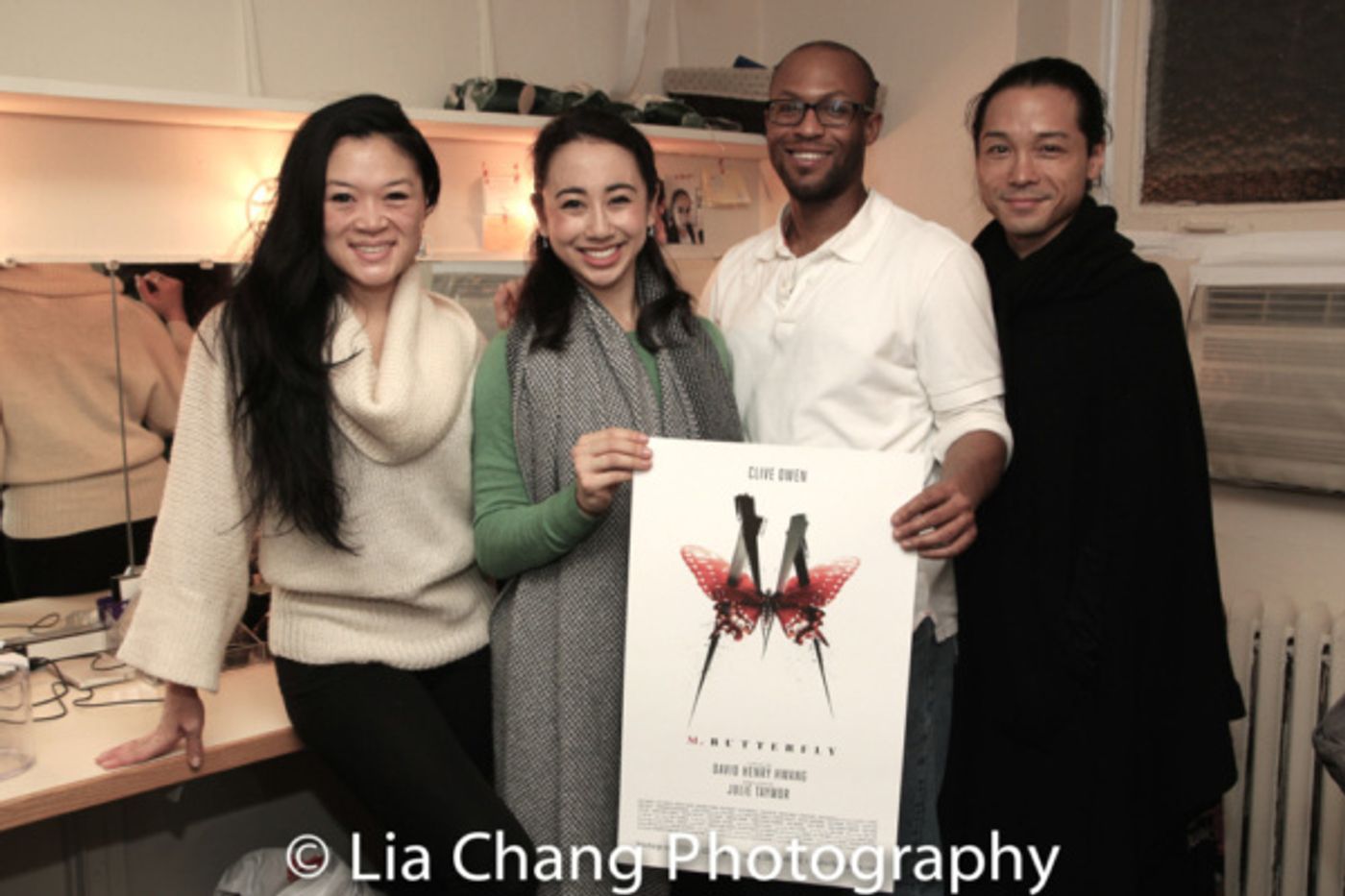 Photo Flash: Lori Tan Chinn Visits M. BUTTERFLY  Image