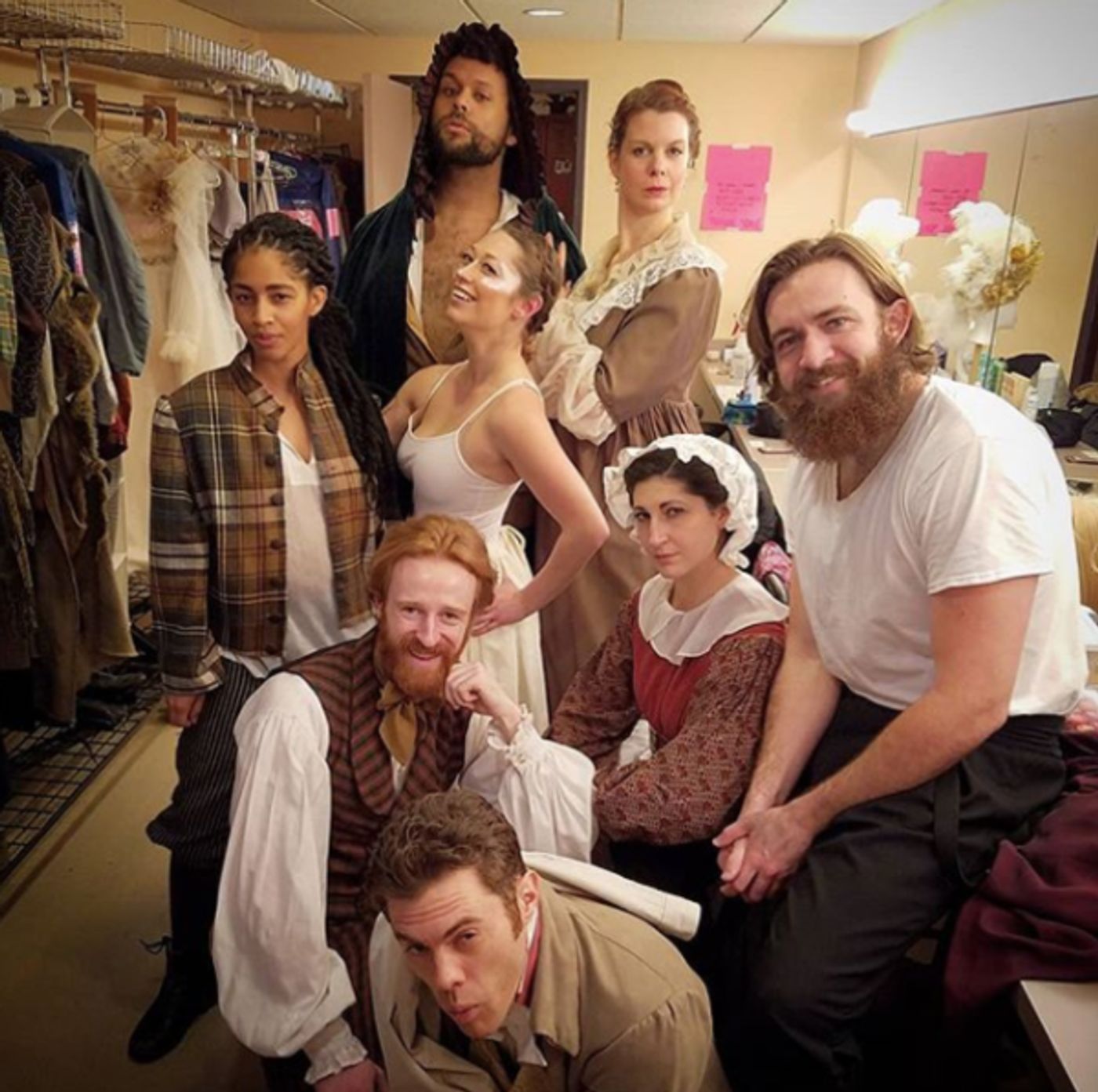 Photo Flash: PHANTOM Cast Members Share Yummy Treats and More Saturday Intermission Pics! Photo Flash: PHANTOM Cast Members Share Yummy Treats and More Saturday Intermission Pics! Image