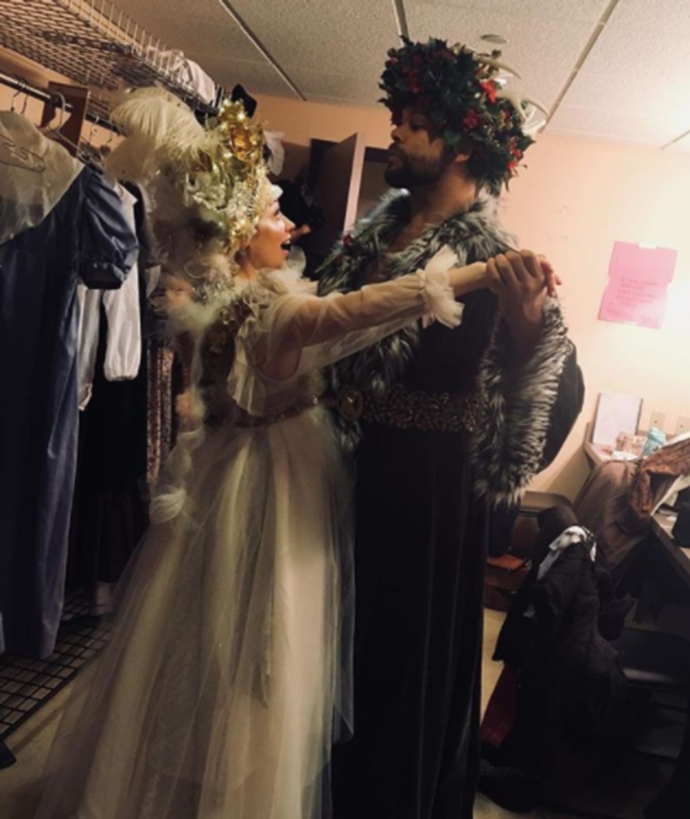 Photo Flash: PHANTOM Cast Members Share Yummy Treats and More Saturday Intermission Pics! Photo Flash: PHANTOM Cast Members Share Yummy Treats and More Saturday Intermission Pics! Image