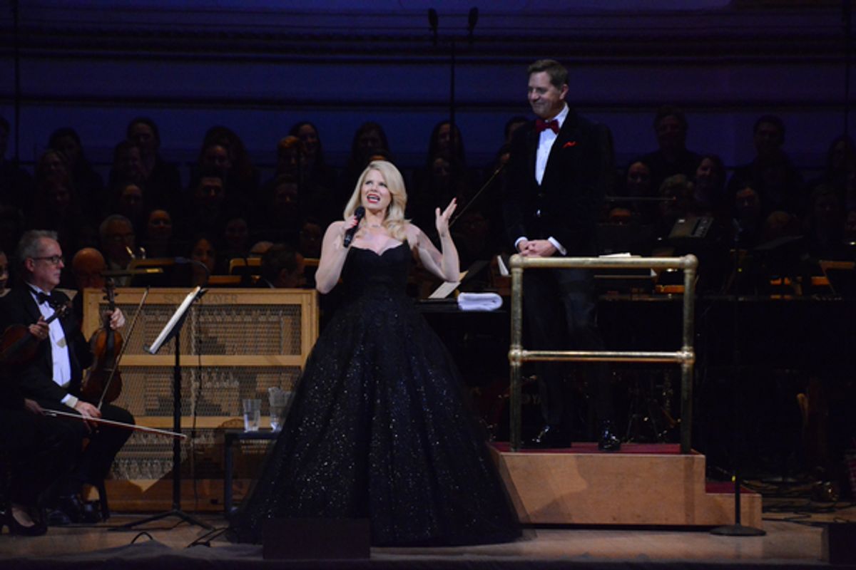 Megan Hilty and Steven Reineke at 