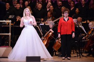 Megan Hilty and Judith Clurman @ BroadwayWorld Megan Hilty and Judith Clurman Photo