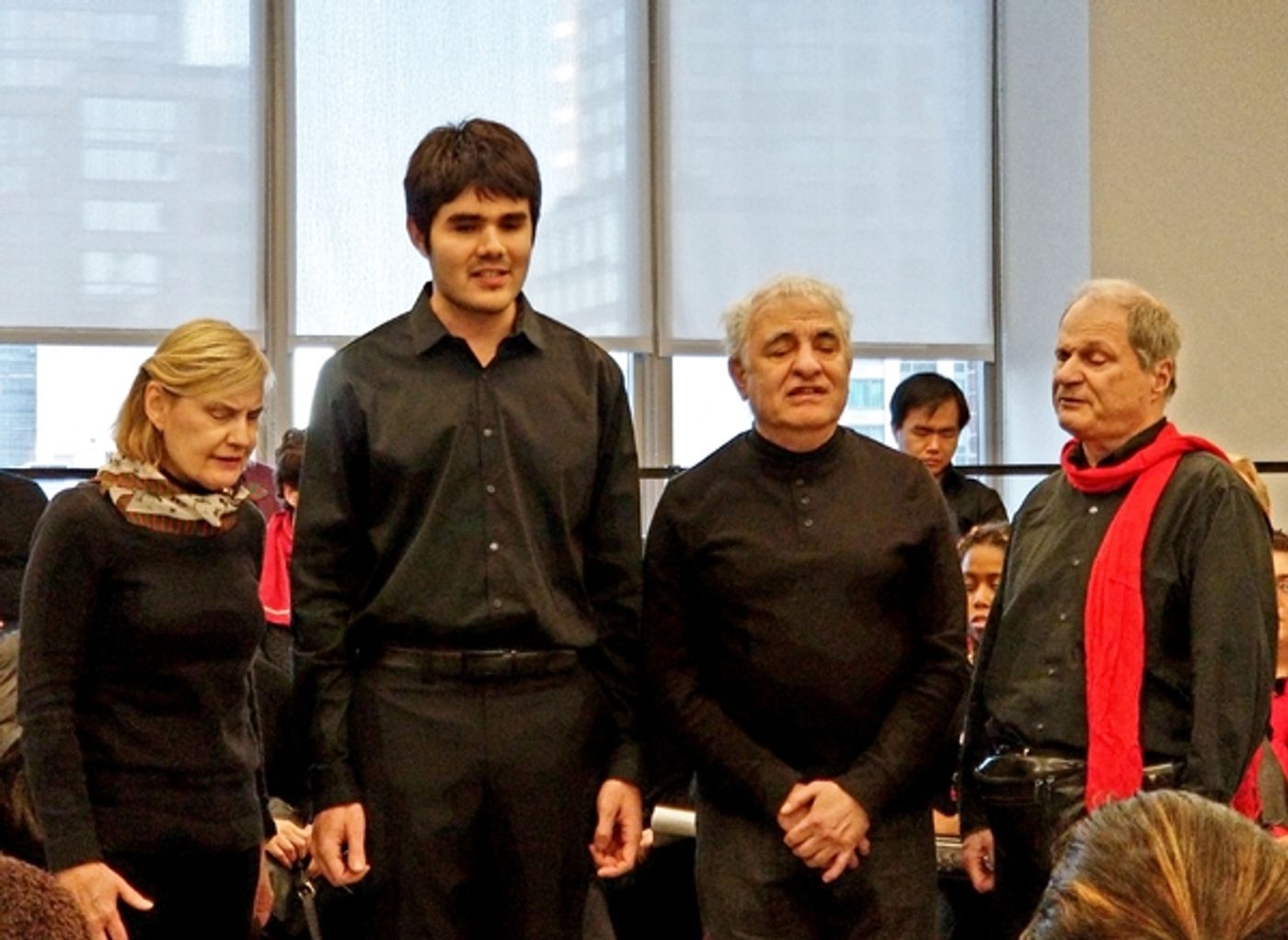 Lighthouse Guild's Vocal Ensemble Spreads Holiday Cheer During One-Day Caroling Tour In Manhattan  Image