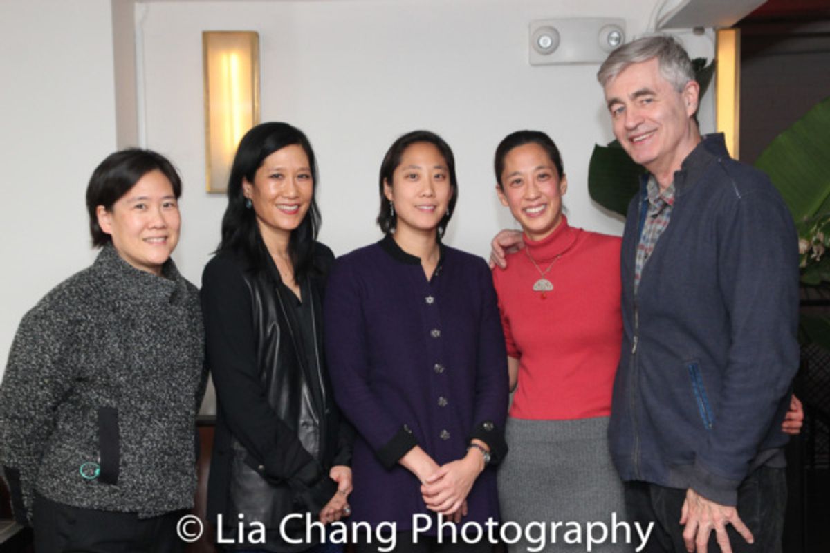 Jill Sung, Vera Sung, Chanterelle Sung, Heather Sung and director Steve James at 