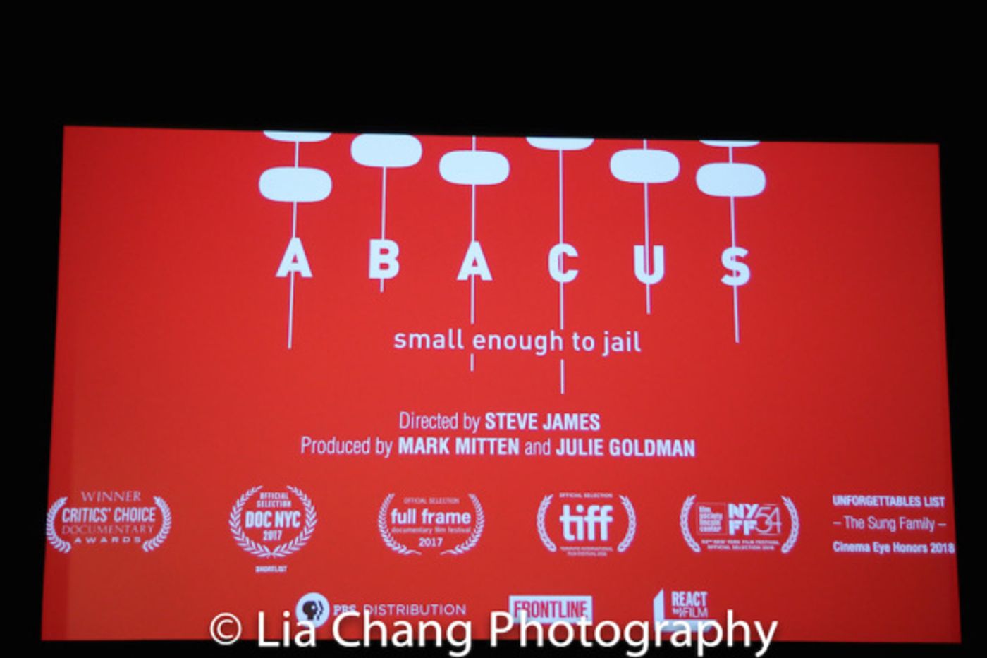 Photo Flash: Steve James, Elizabeth Chai Vasarhelyi And More Attend Abacus: Small Enough To Jail Screening At Metrograph Cinema Photo Flash: Steve James, Elizabeth Chai Vasarhelyi And More Attend Abacus: Small Enough To Jail Screening At Metrograph Cinema Image