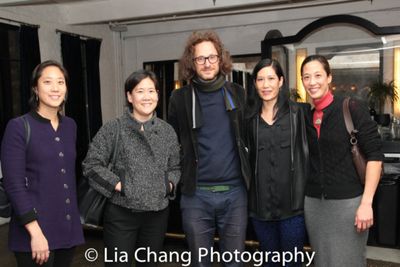 Chanterelle Sung, Jill Sung, Metrograph Cinema owner Alexander Olch, Vera Sung and He Photo