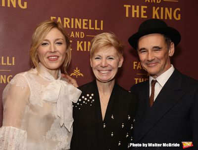 Juliet Rylance, Claire Van Kampen and Mark Rylance Photo