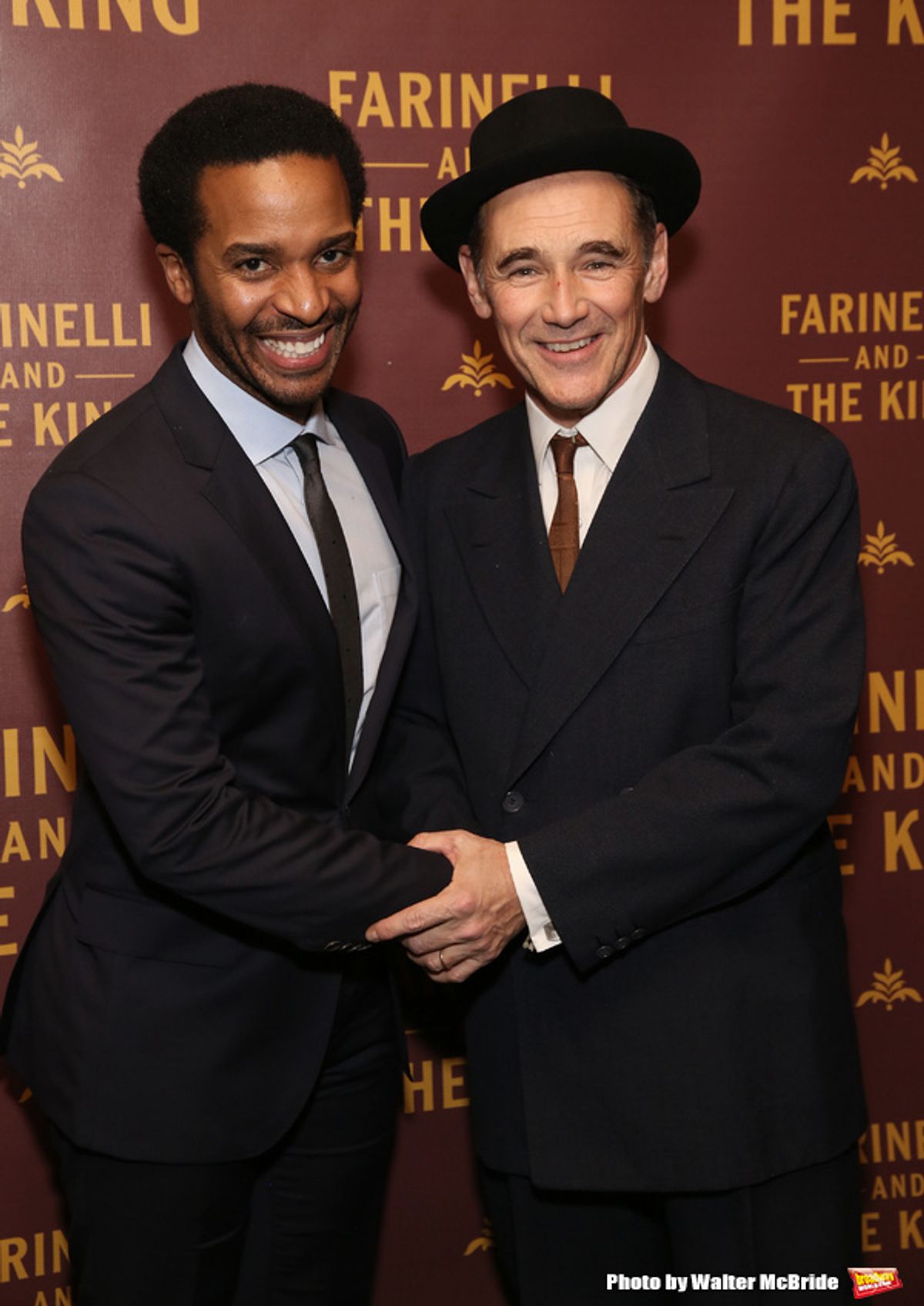 Andre Holland and Mark Rylance  at 