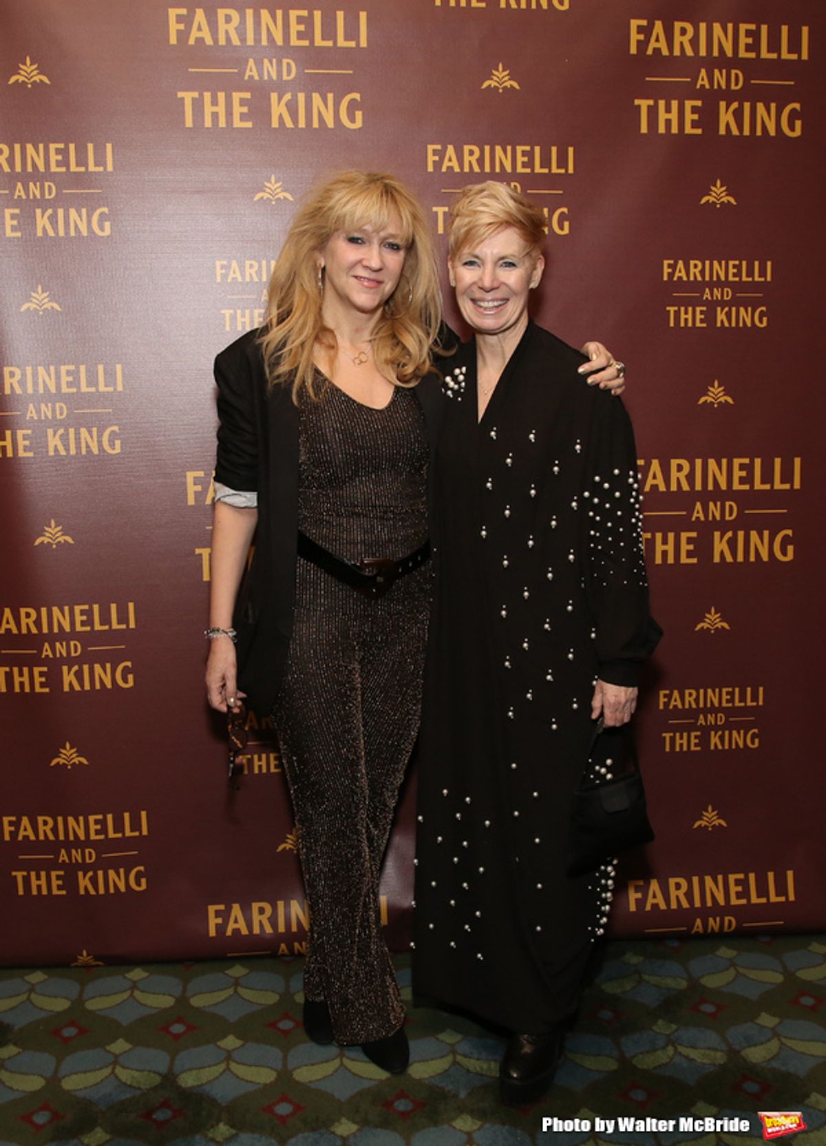 Sonia Friedman and Claire Van Kampen at 