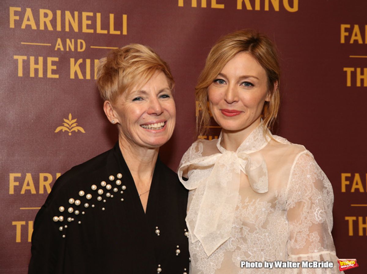 Claire Van Kampen and Juliet Rylance at 