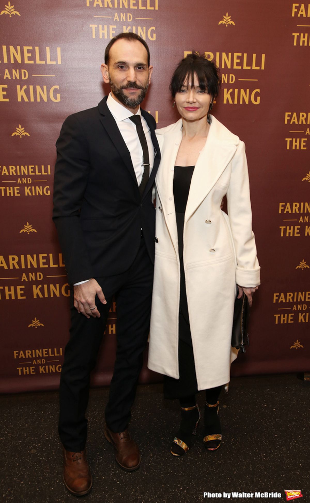 Andrew Rothenberg and Katrina Lenk at 