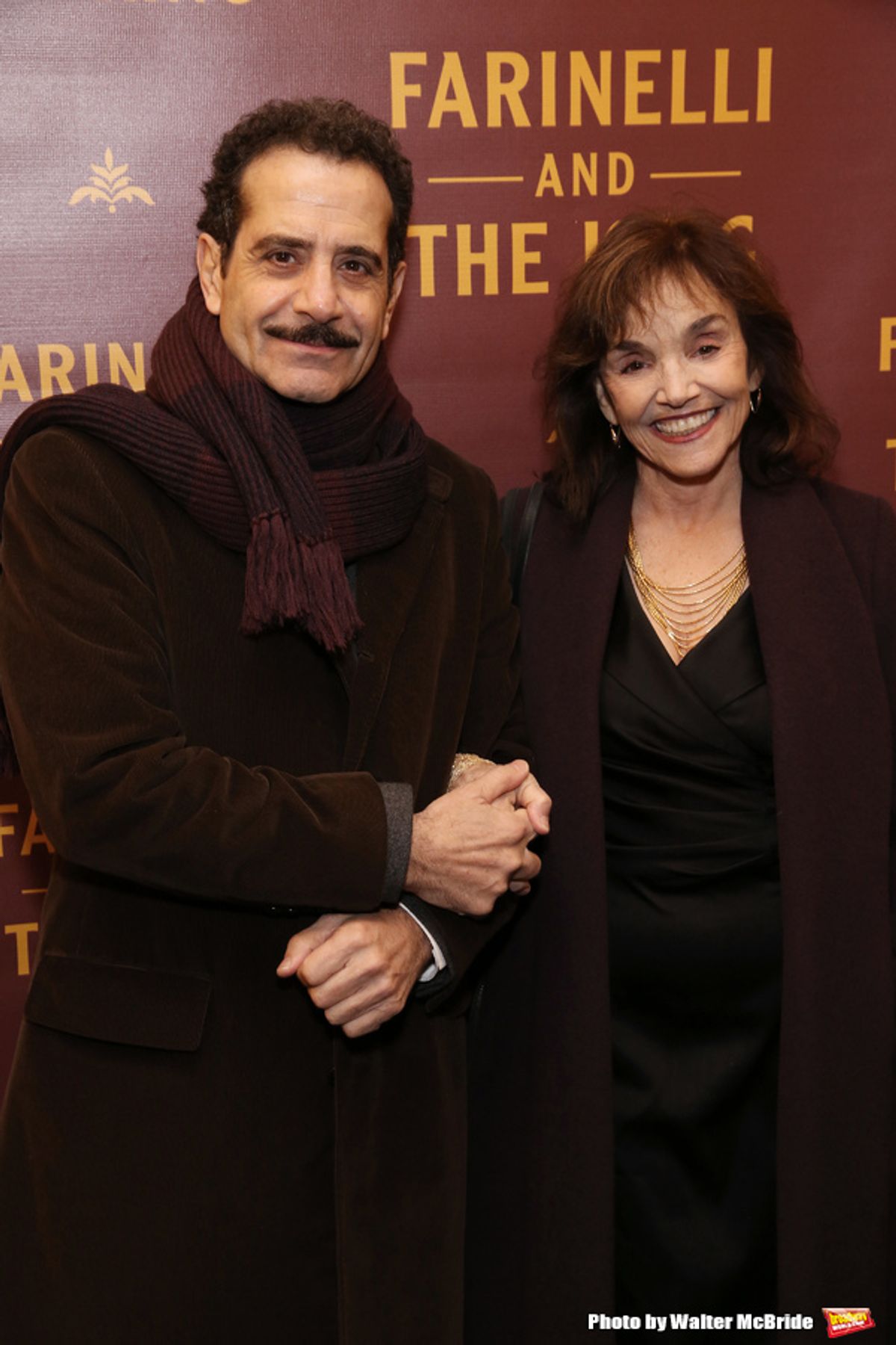 Tony Shalhoub and Brooke Adams at 