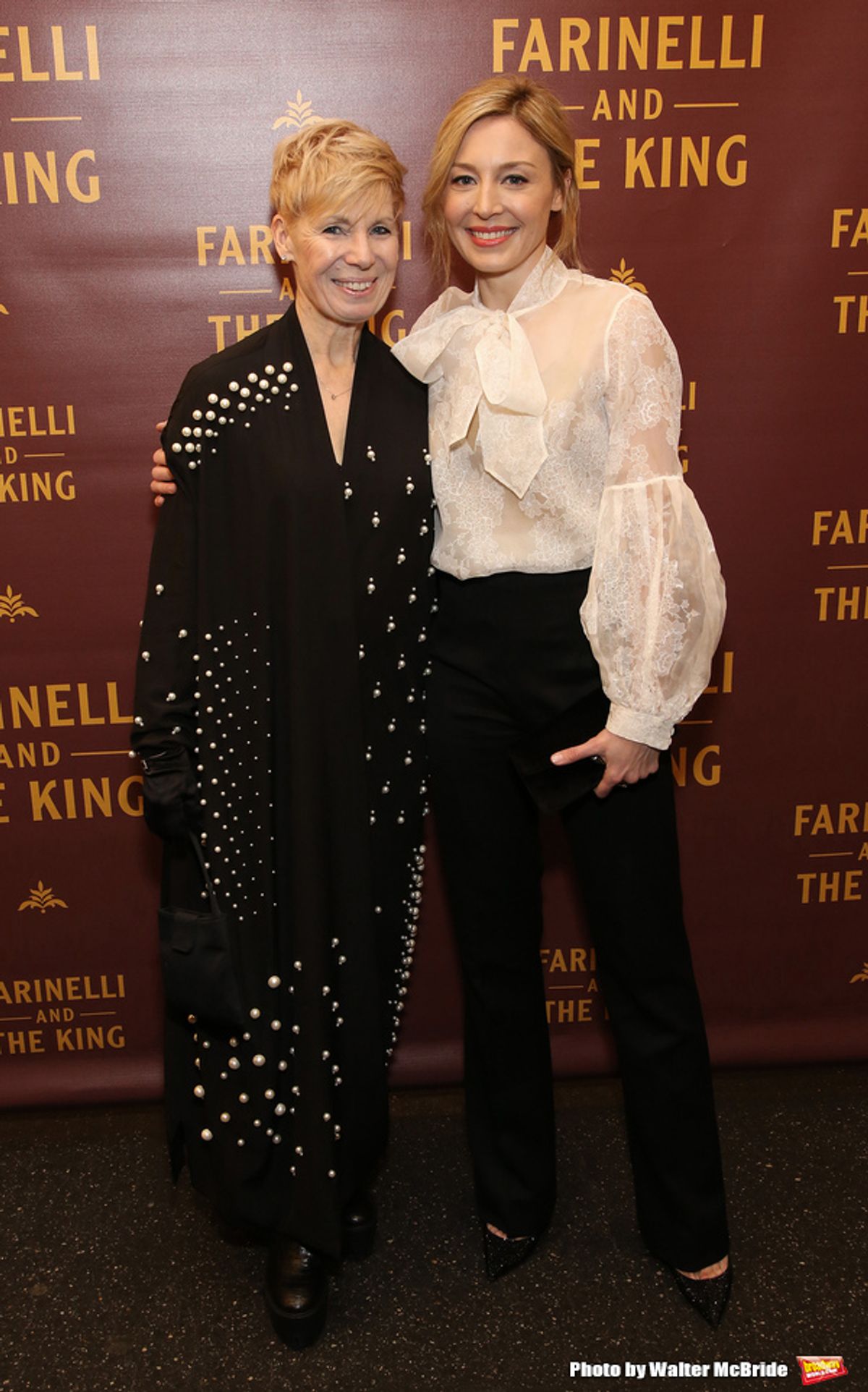 Claire Van Kampen and Juliet Rylance at 