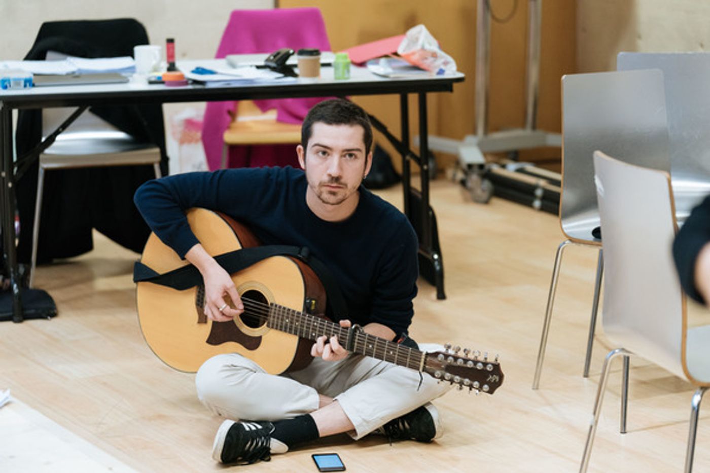 Photo Flash: In Rehearsal with Michelle Fairley, Ben Whishaw, and More in JULIUS CAESAR  Image