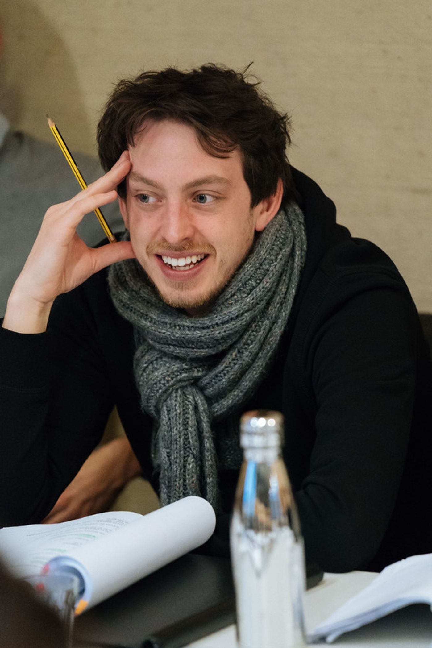 Photo Flash: In Rehearsal with Michelle Fairley, Ben Whishaw, and More in JULIUS CAESAR  Image