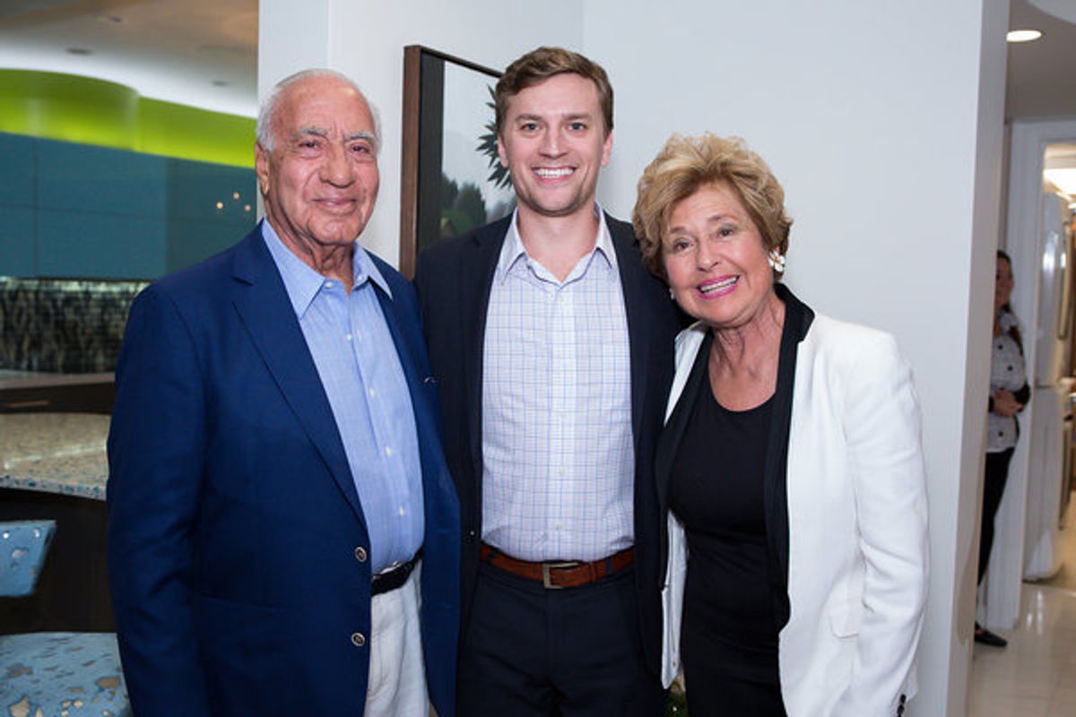 John Shalam, Apprentice Artist James Wright, Jane Shalam at 