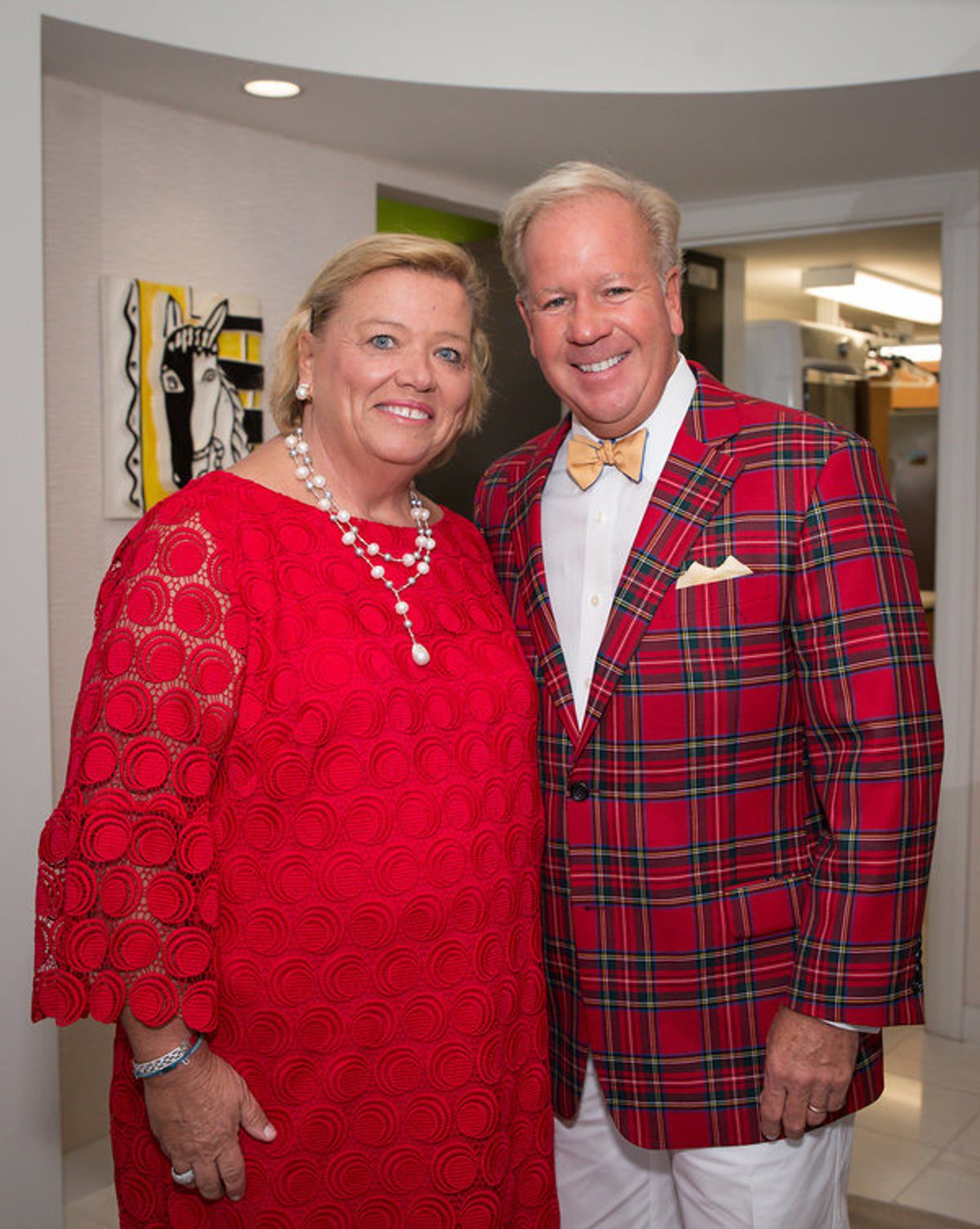 Lee and Jeffrey Alderton at 