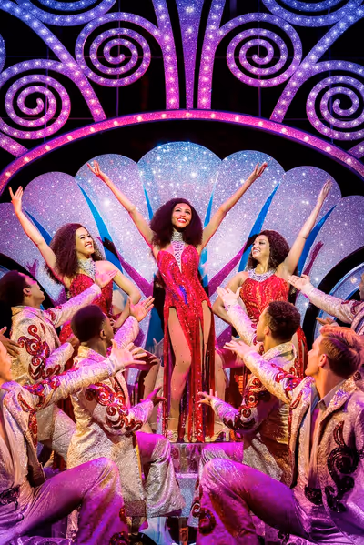 Kimmy Edwards, Brennyn Lark, Asmeret Ghebremichael, and Company Photo