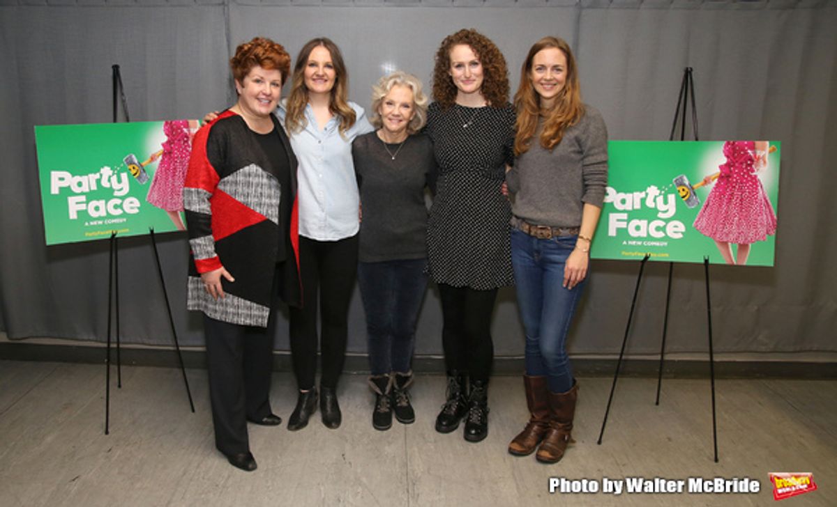 Klea Blackhurst, Gina Costigan, Hayley Mills, Brenda Meaney and Allison Jean White at 