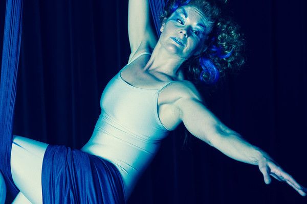 Katrina Stevenson as Ariel. Jobsite Theater's production of The Tempest, playing the  Photo