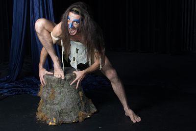 Giles Davies as Caliban. Jobsite Theater's production of The Tempest, playing the Str Photo