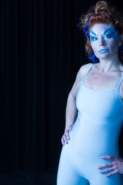 Katrina Stevenson as Ariel. Jobsite Theater's production of The Tempest, playing the  Photo