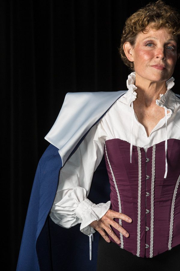 Roxanne Fay as Prospero. Jobsite Theater's production of The Tempest, playing the Str Photo