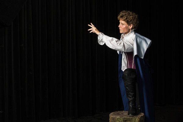Roxanne Fay as Prospero. Jobsite Theater's production of The Tempest, playing the Str Photo