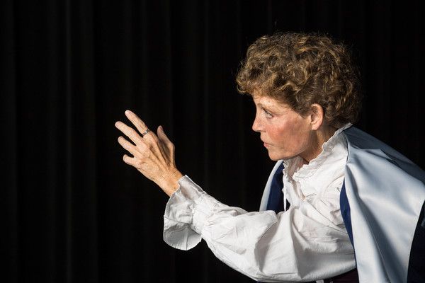 Roxanne Fay as Prospero. Jobsite Theater's production of The Tempest, playing the Str Photo