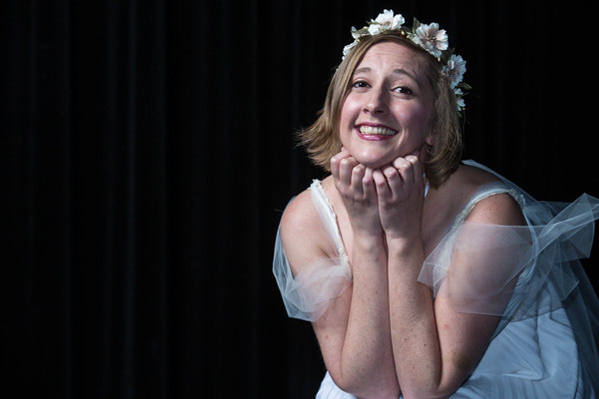 Emily Belvo as Miranda. Jobsite Theater's production of The Tempest, playing the Straz Center in downtown Tampa Jan. 17 - Feb 11, 2018. Photos by Pritchard Photography. More: JobsiteTheater.org/Tempest.

 at 