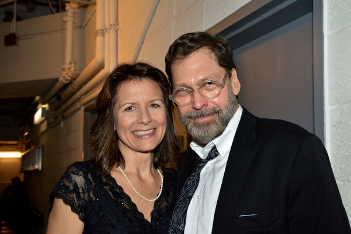 Jennifer Van Dyck and David Staller at 