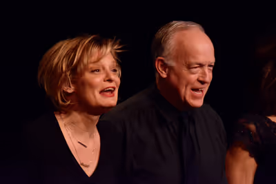 Martha Plimpton and Reed Birney Photo